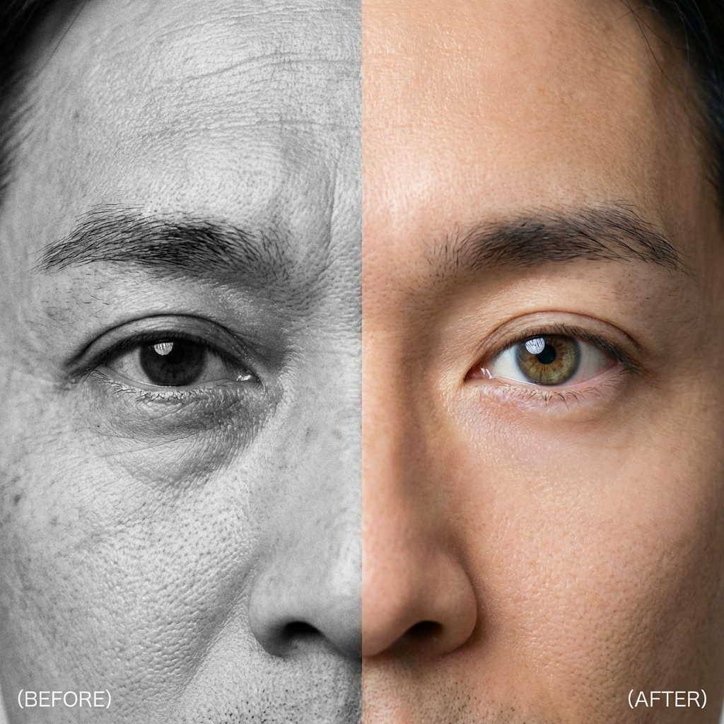 40代男性 Before After